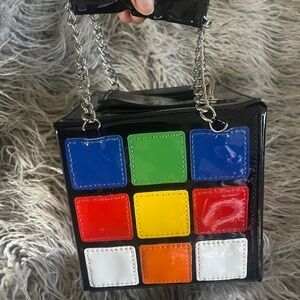 Rubik’s Cube Design Women's Bag
